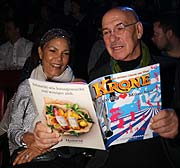 Shirley und Otto Retzer bei der Premiere der 3. Winterspielzeit 2020 am 01.03.2020 (©Foto: Martin Schmitz)